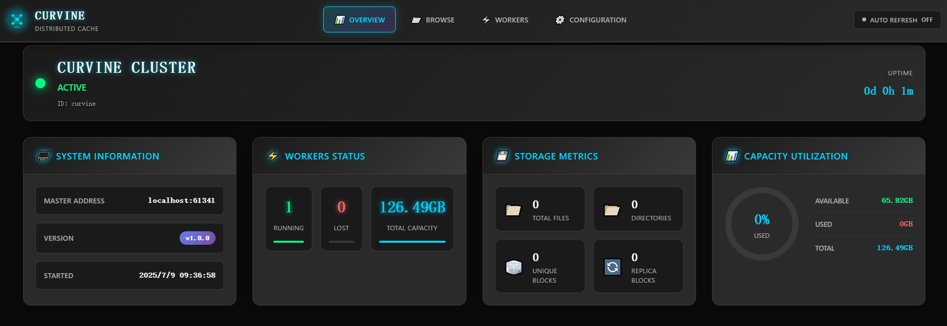 Overview Page